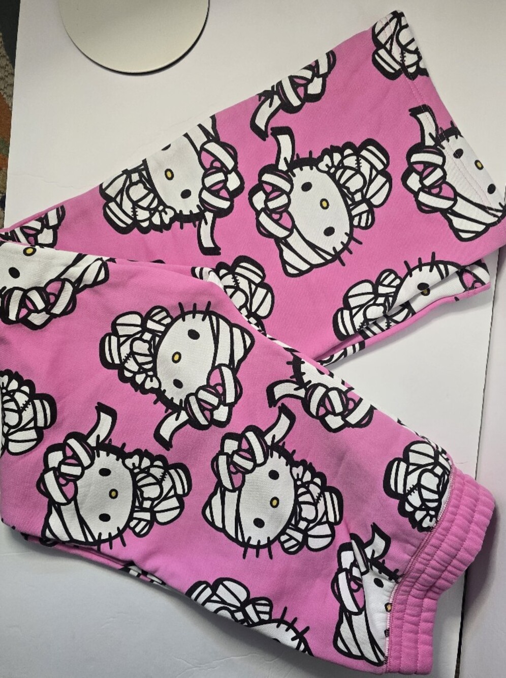 Hello Kitty Pink Character Pajama Bottoms for Kids